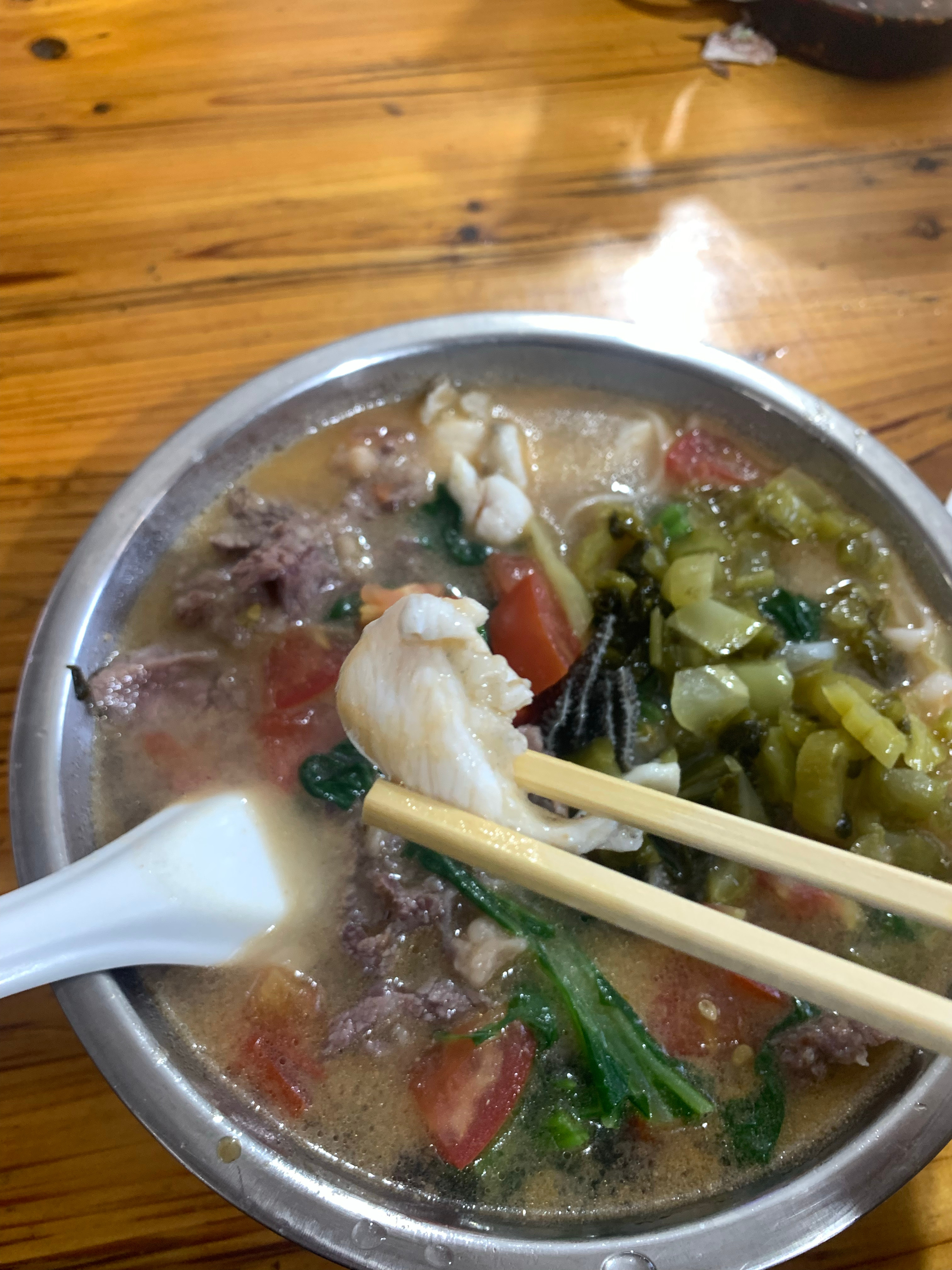 天凉好个秋没吃过的不懂怎么和你们说 ​​​