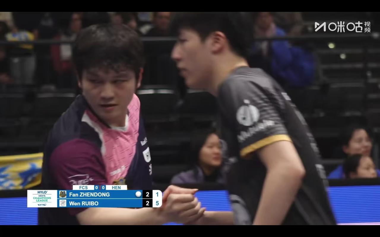 温瑞博欧冠赛惊天逆袭，樊振东失荆州马失前蹄
     2月14日凌晨，乒乓球欧冠