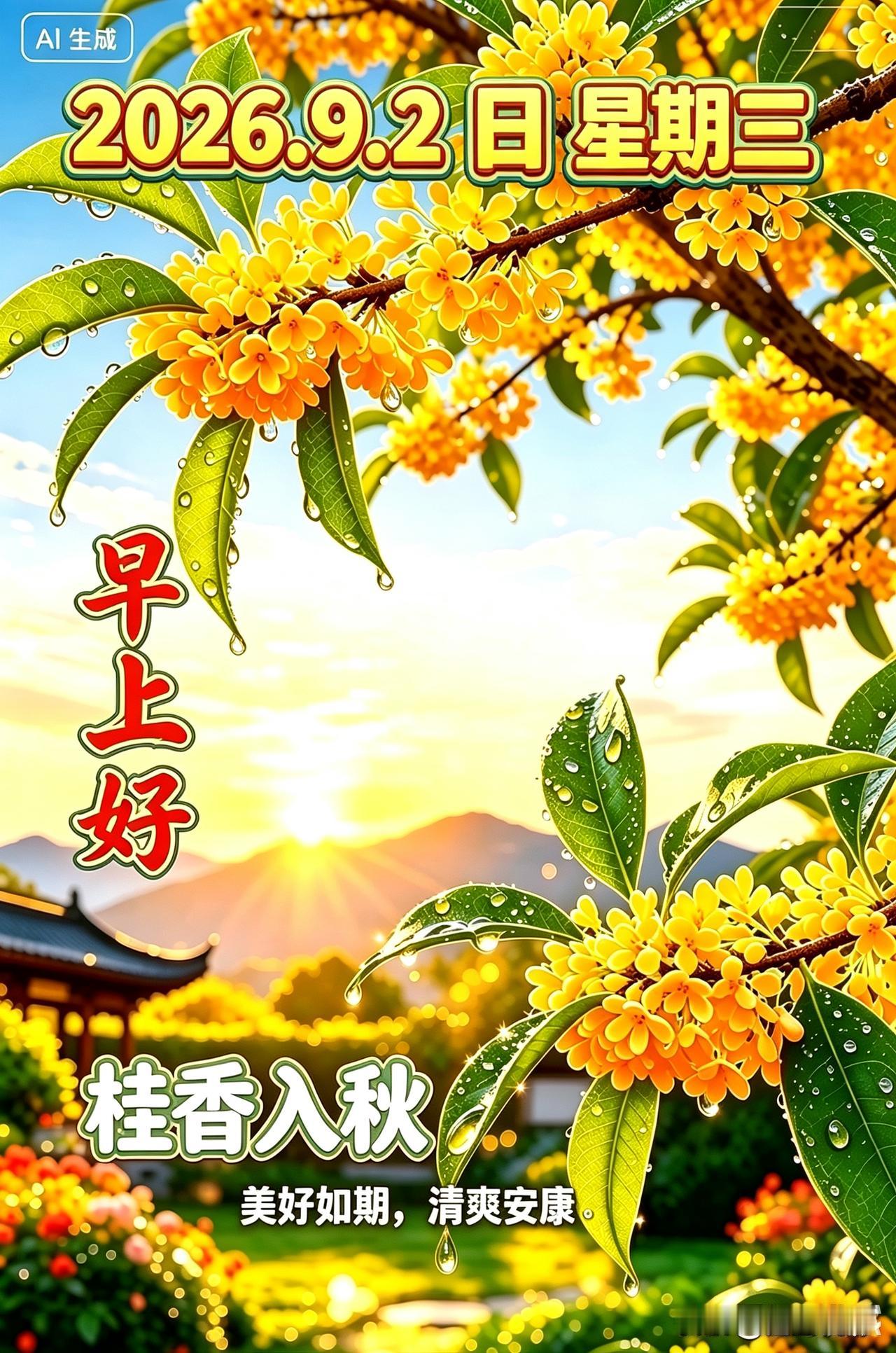 ☀️周三的晨曦，是一周的中场微光。
 
熬过周一的忙碌，走过周二的疲惫，
来到周