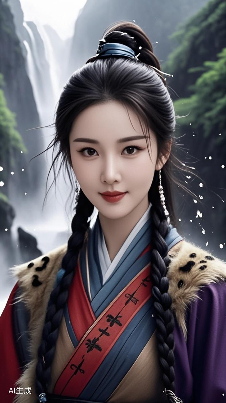 AI写真辑墨色为裳，江湖为场！我在照片里，上演一出“英雄不问出处”的传奇～