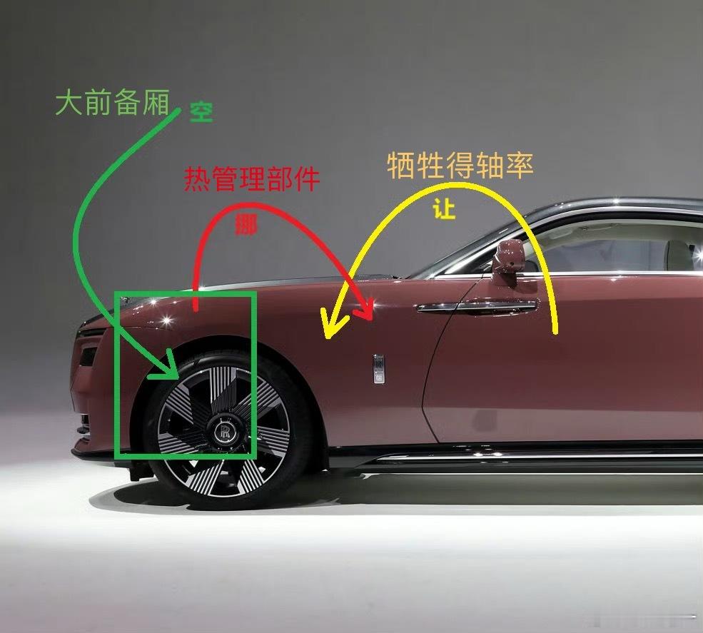 不少网友还是没明白前备厢是怎么来的。前备箱不是凭空集成出来的，它是将热管理部件挪
