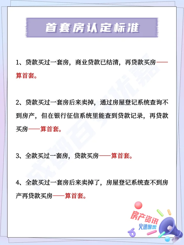 首套房还是二套房?别再让这个问题困扰你了