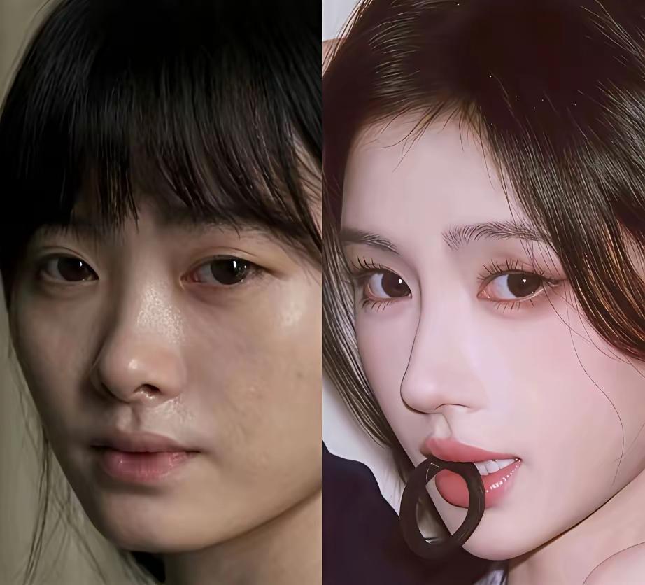 好吧！
我承认鞠婧祎整容后，侧脸依旧十分漂亮
然而这又有何用？
不管是演配角还是