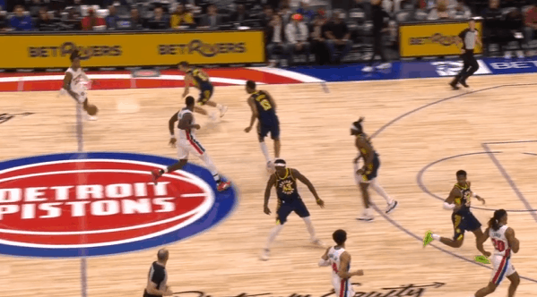 活塞观察：东部冉冉升起的内线新星，杜伦35+15+5图1早攻为詹金斯设置“Dra