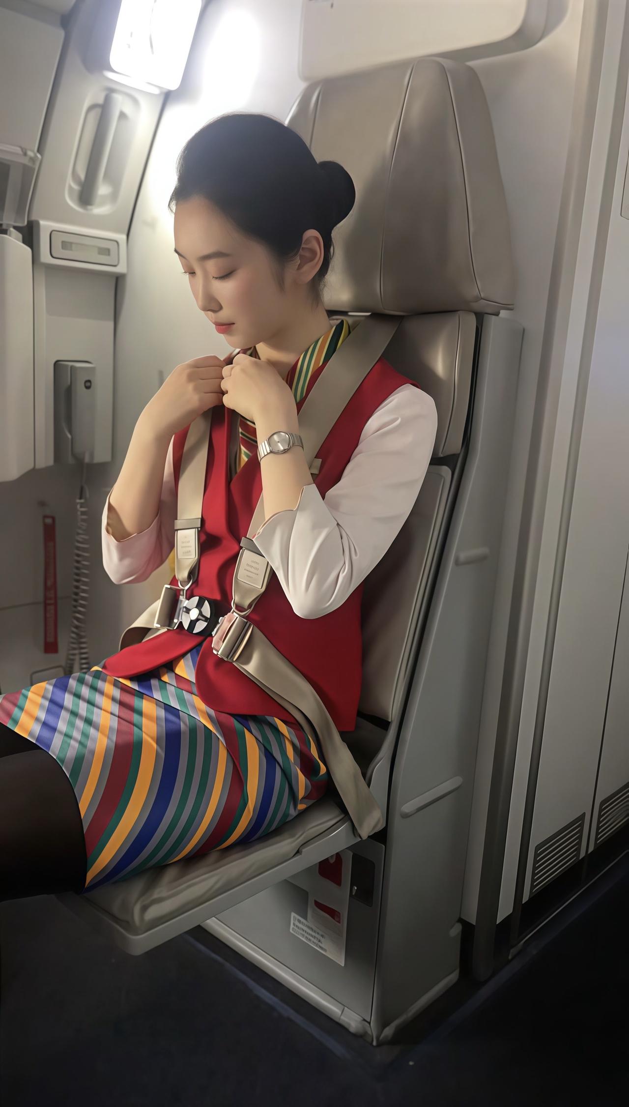 空姐的日常：优雅与专业的完美结合💃✨