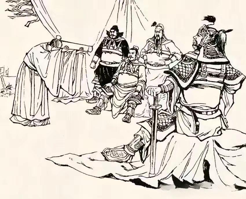 投降，不接受。两军对垒展开了激烈战斗，这边有了刘关张三兄弟助拳，战斗力...