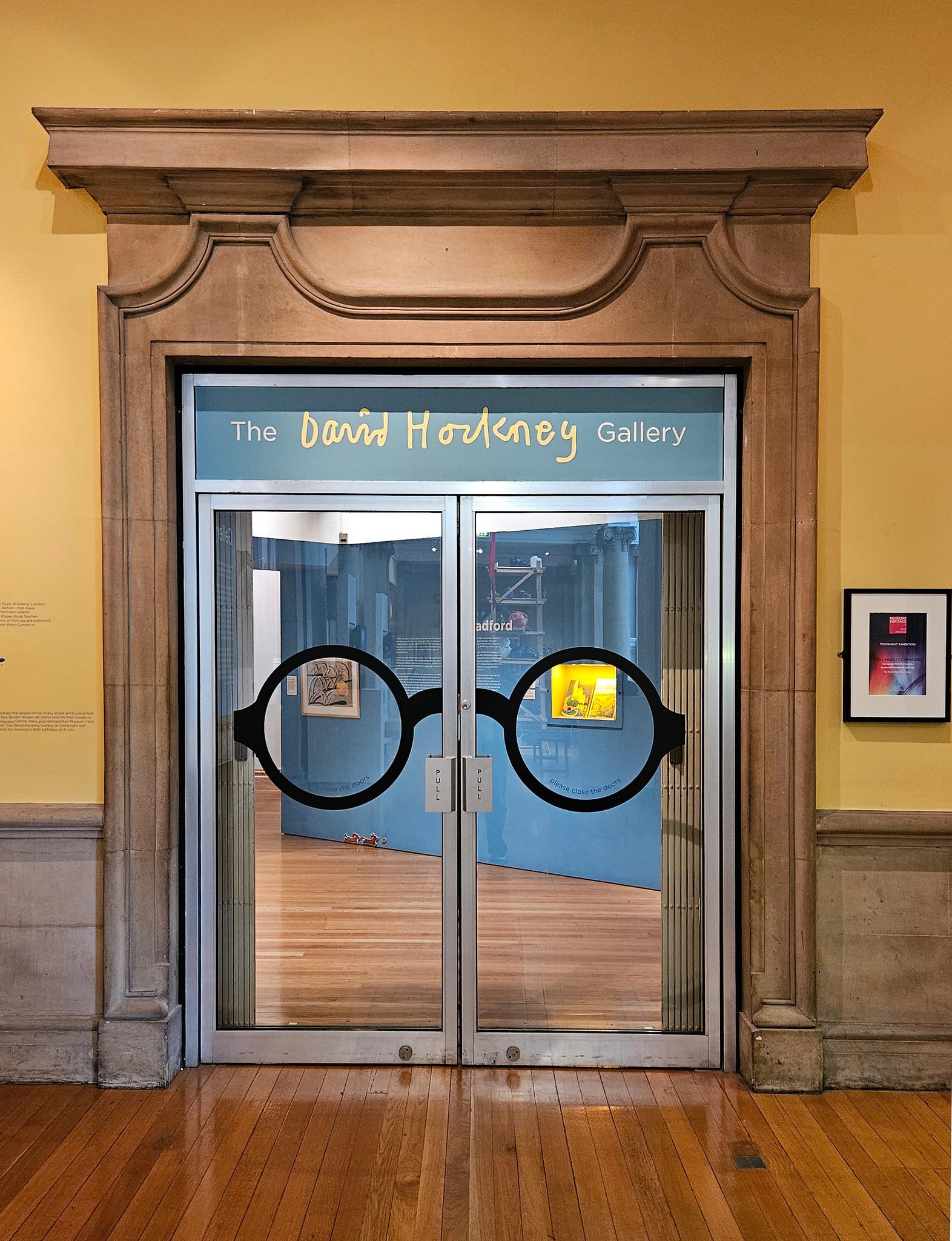 David Hockney（1937-2026）出生于约克郡西瑞丁（West R