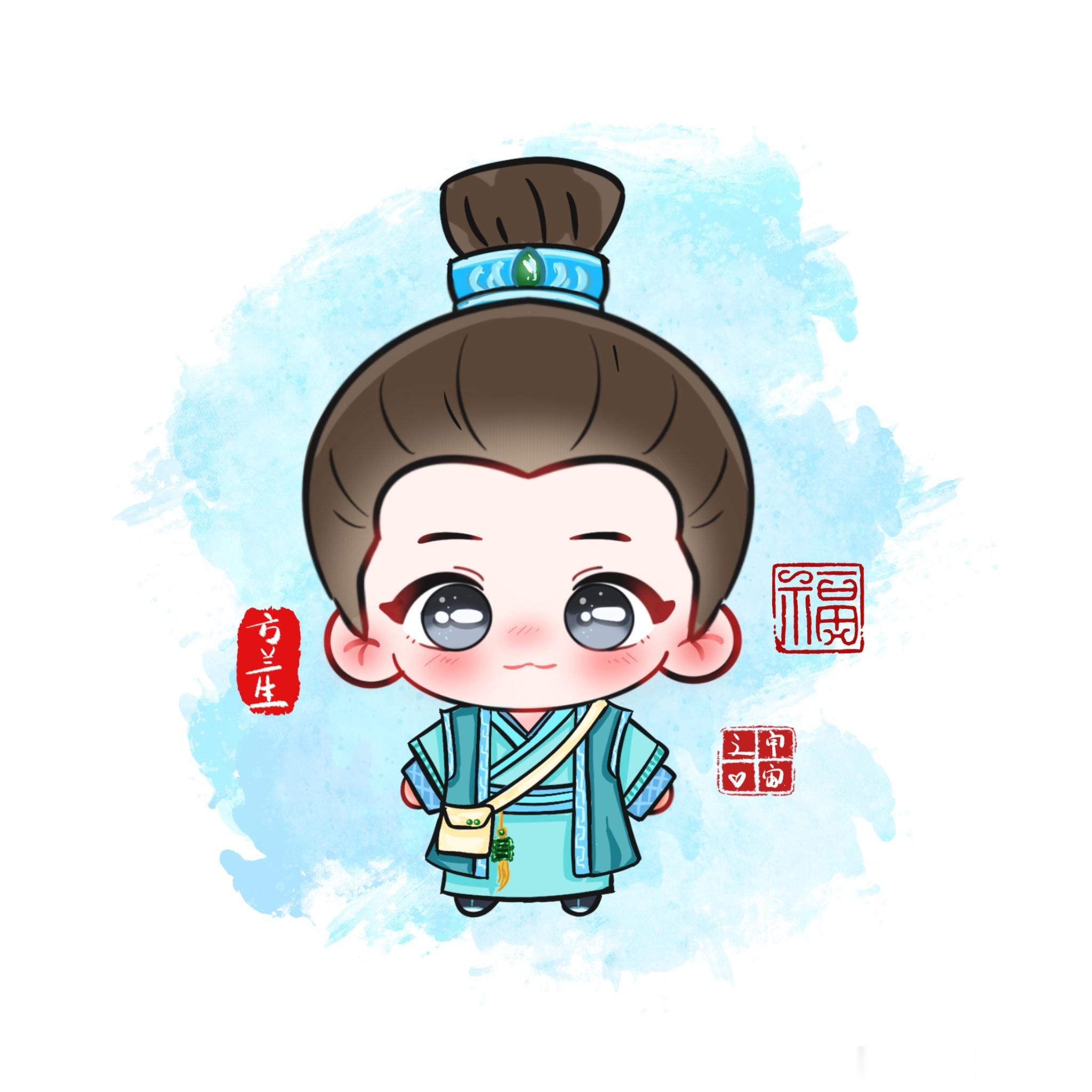 马天宇马天宇712生日快乐 马天宇方兰生 马天宇方兰生Q版小鼻嘎上线啦～超可爱的