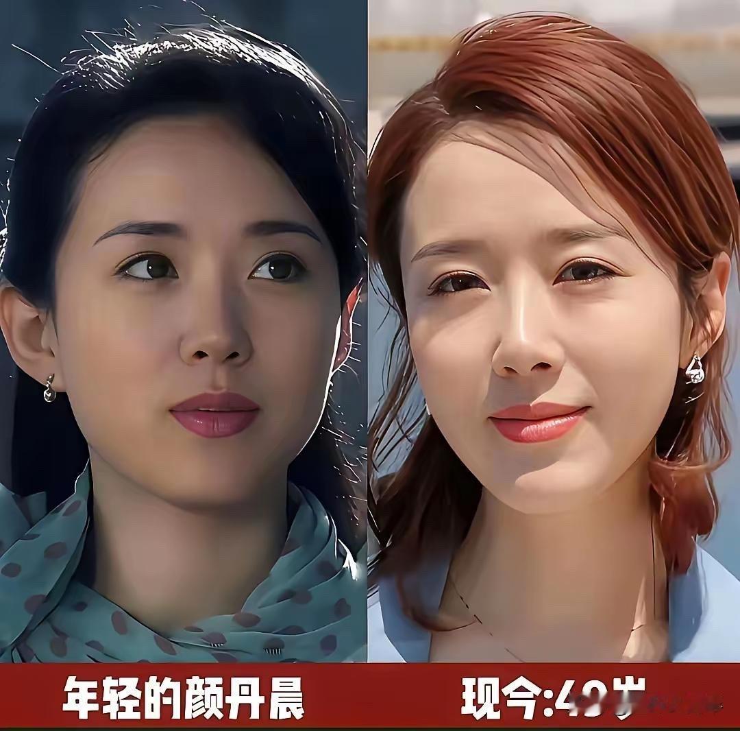 又被这些70后女演员的颜值硬控了三分钟。

颜丹晨的嫦娥，至今无人超越，那股清冷