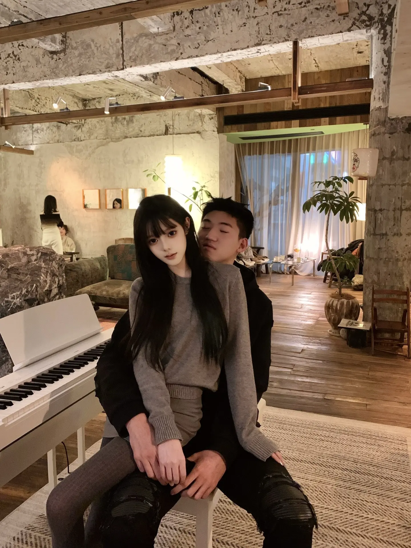 这恋爱姐谈的开心