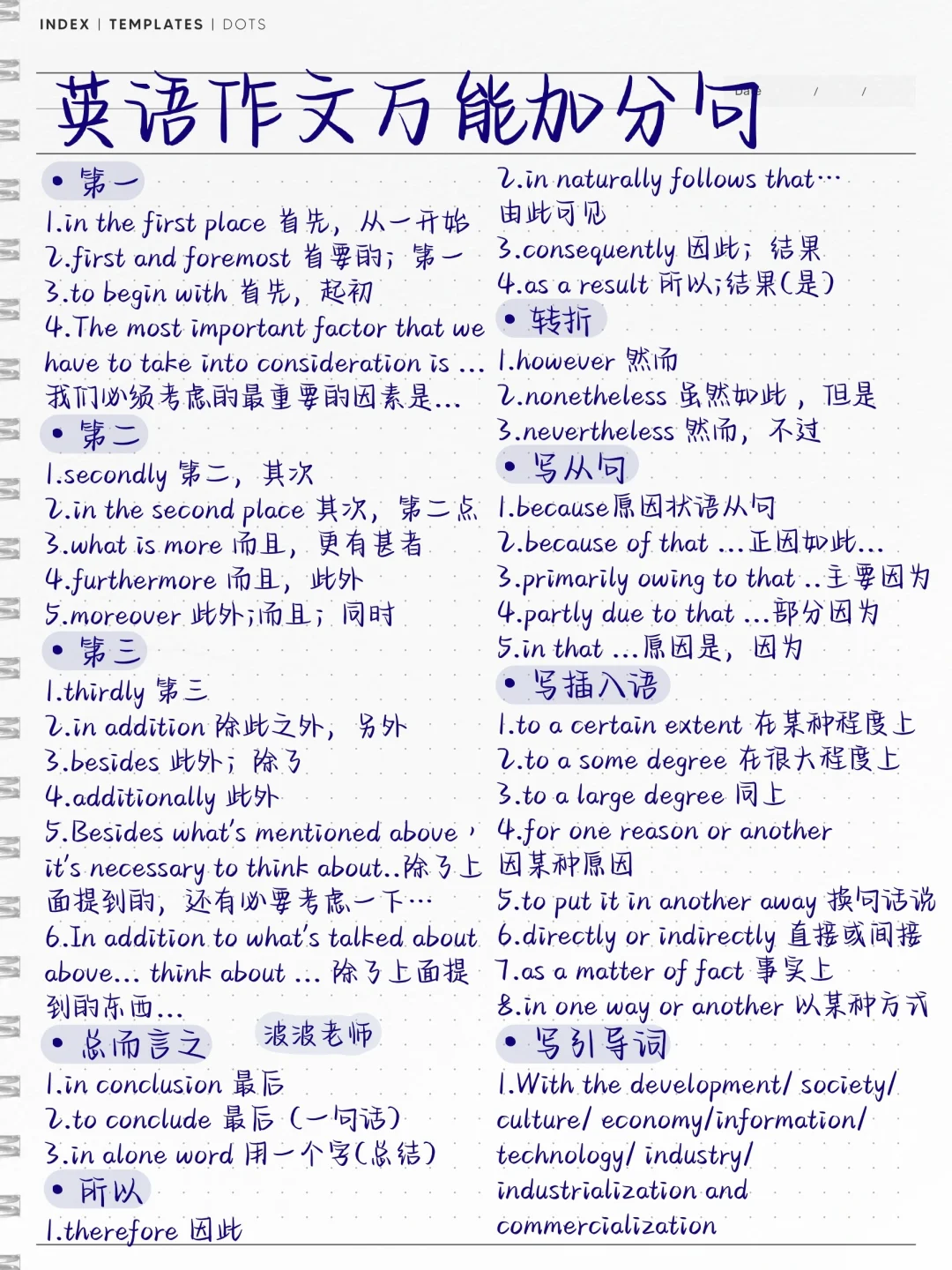 美到爆炸！阅卷老师最喜欢的万能句型！一篇搞定英语作文！直呼高级！