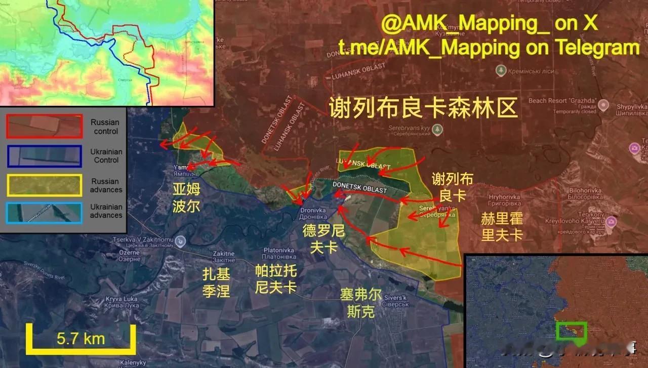 9月30日澳大利亚信源“AMK_Mapping”继续更新俄乌战报：

图一、图二
