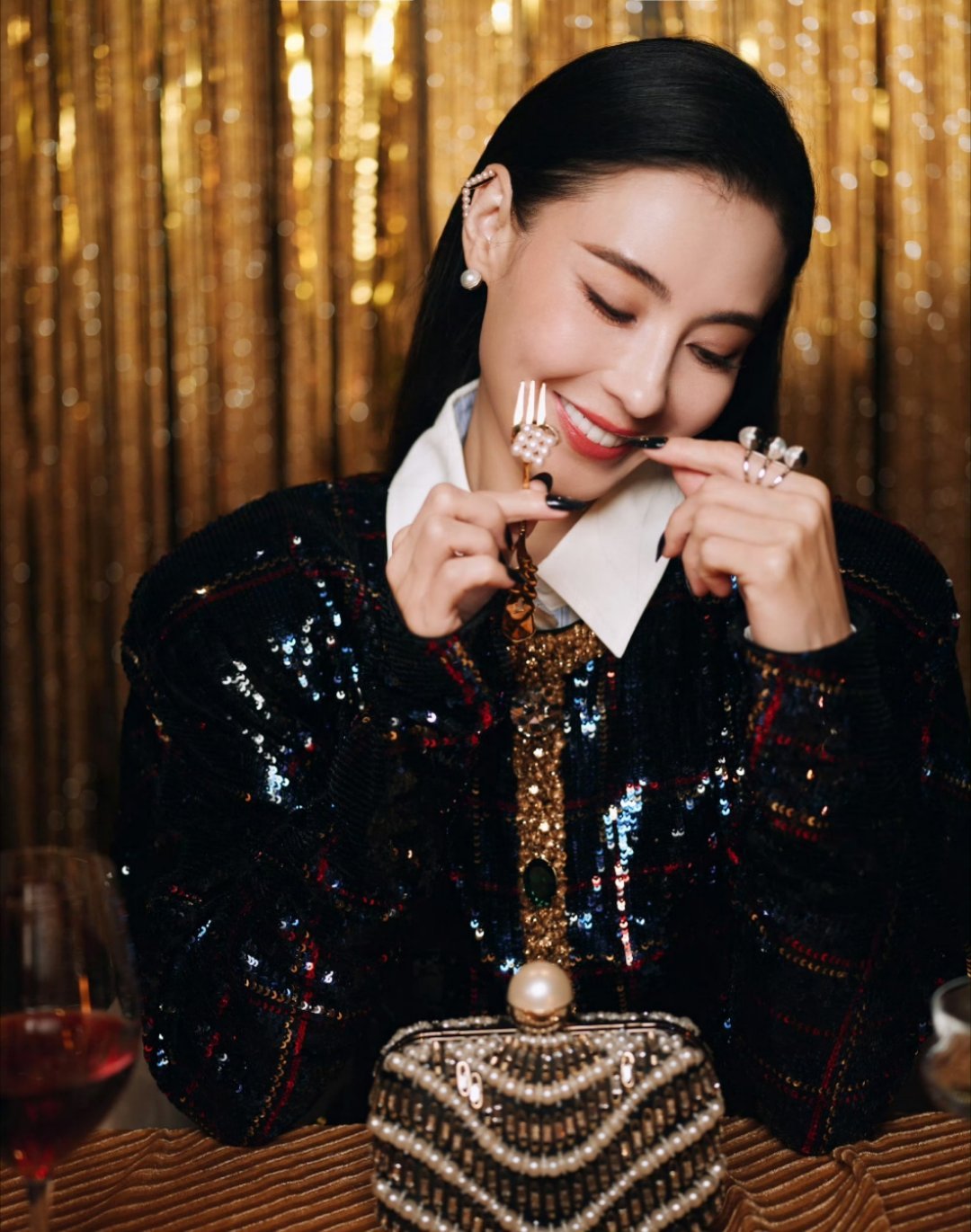 哇哦，又是被张柏芝姐姐的美貌震惊的一天，太好看了