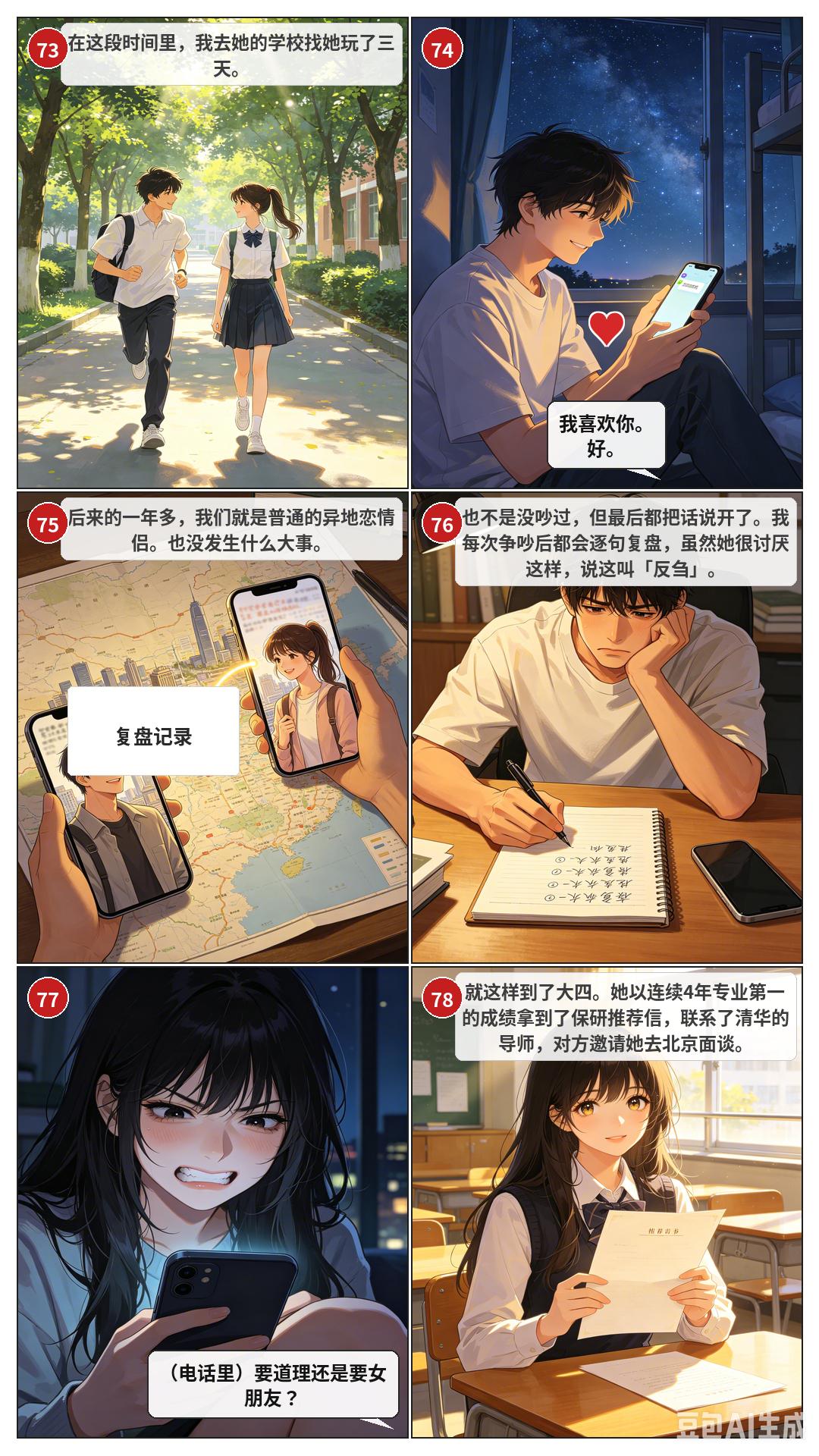 她对我说：你真的有点傻，如果换成别的女人，会把你耍的团团转。

我不是她的最佳选