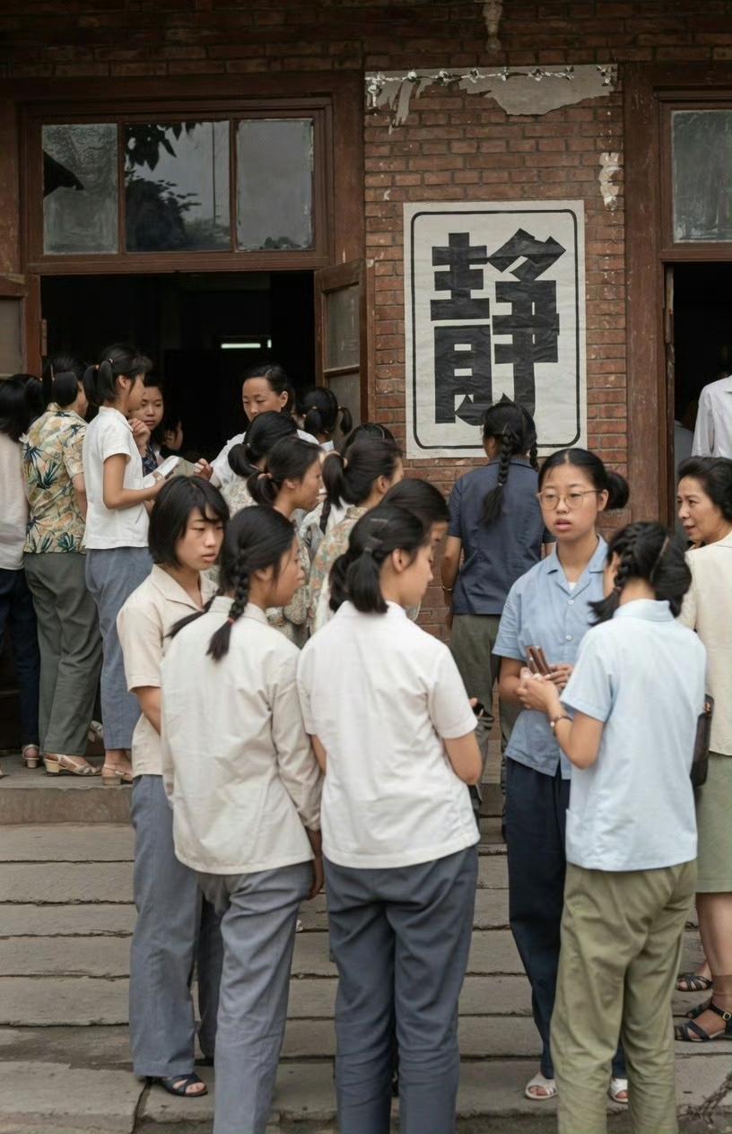 1980年，北京，参加高考的学生！