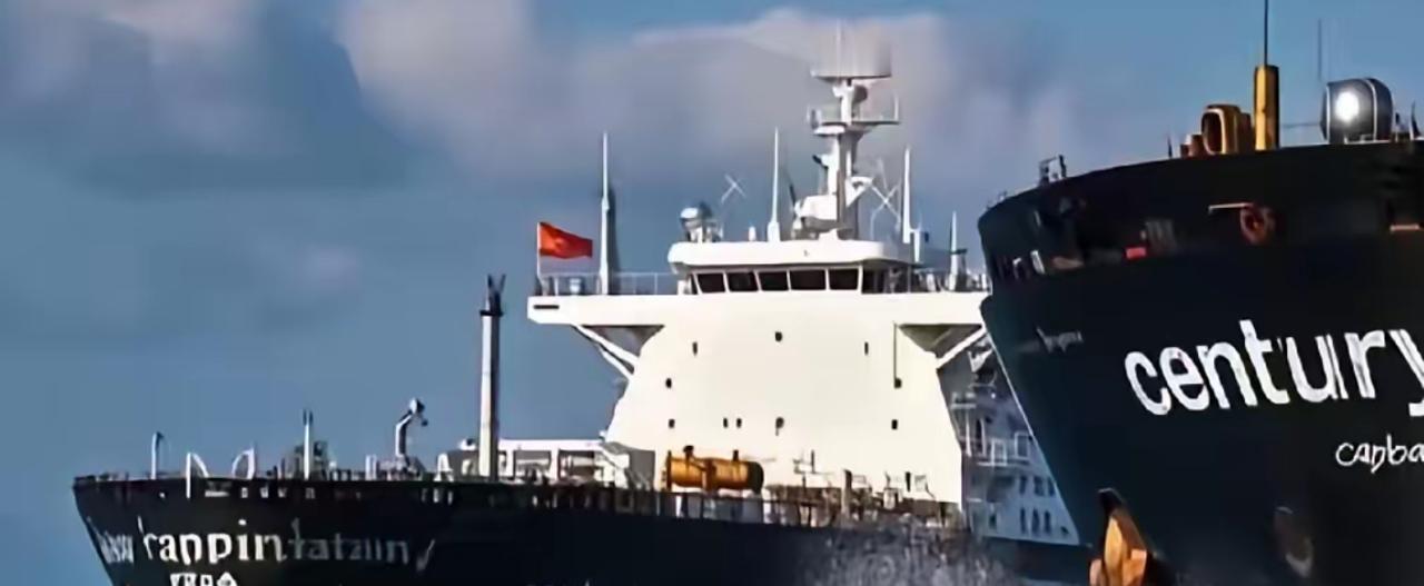 美国这回算是把自己玩进去了，追着一艘空油轮跑了五天五夜，结果被对方连发75次