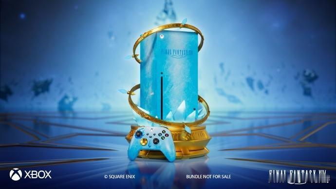 【好好看，但不卖】Xbox推出《最终幻想14》限定Xbox Series X主机