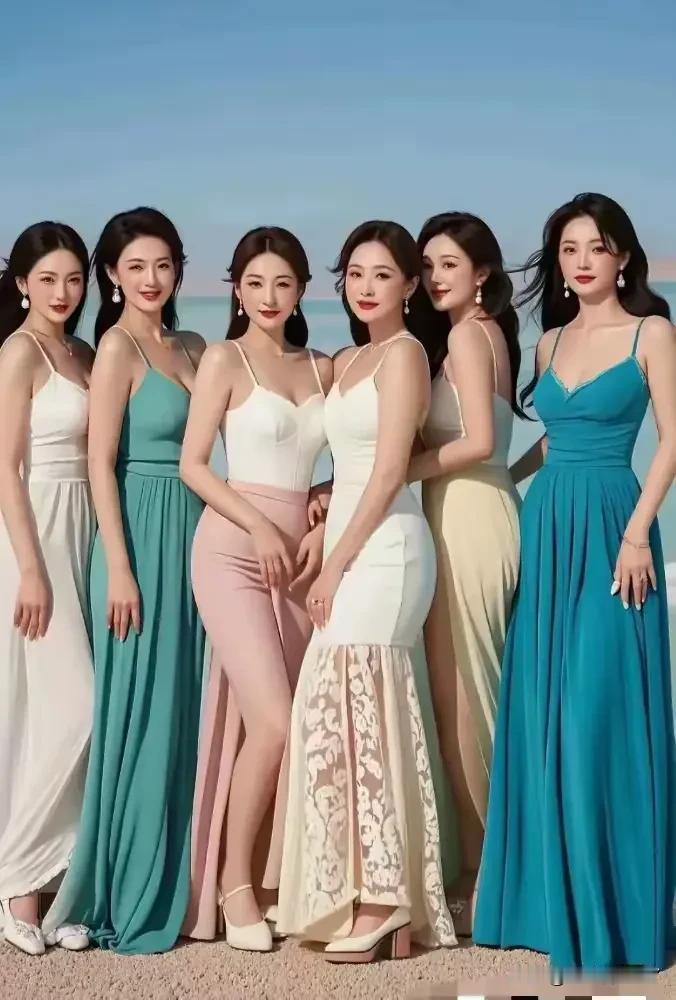美女如云，感叹青春感叹天生丽质的容颜黄金的岁月，谁不曾年轻，谁不曾爱恋， 珍惜光