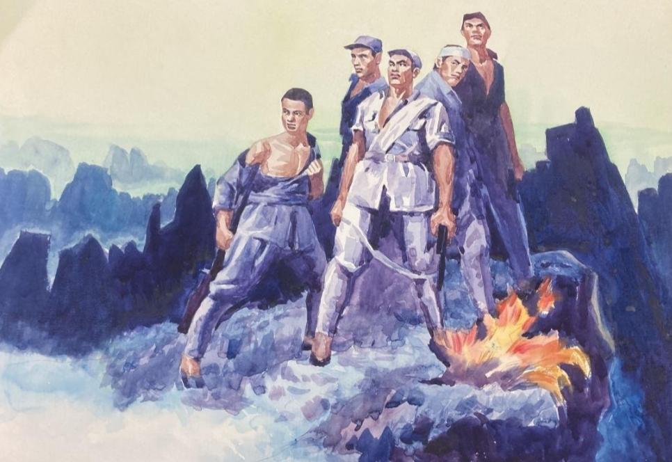 狼牙山五壮士是一部可歌可泣的英雄史诗。1941年，为了掩护群众和部队转移，马宝玉