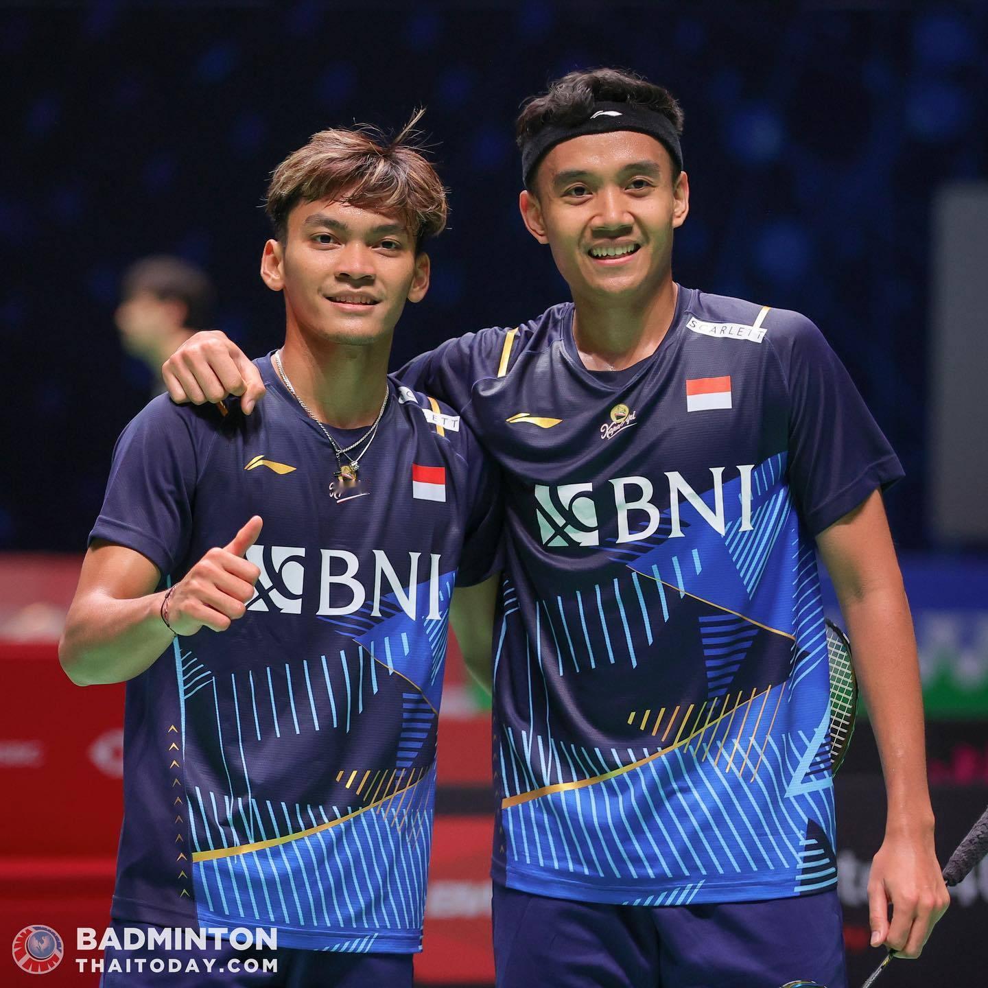 菲克里/毛拉纳🇮🇩 15-21、21-9、21-18 李哲辉/杨博轩#202