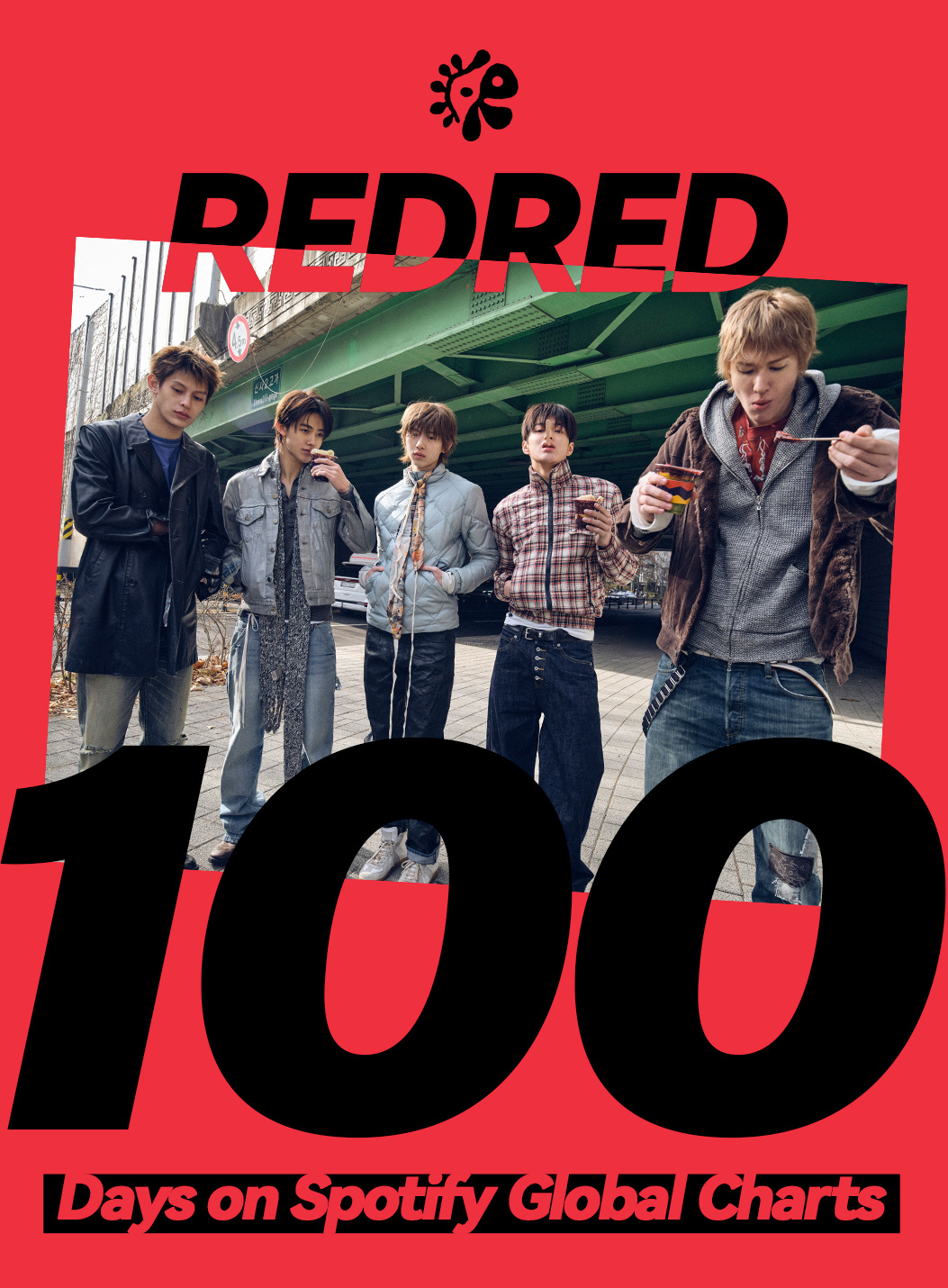 CORTIS『REDRED』Spotify🌏全球榜在榜正式突破1️⃣0️⃣0️