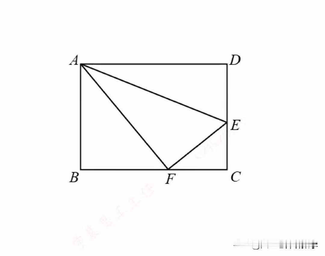 中考数学必刷题，几何题：
如图所示，在矩形ABCD中，AB=3，AD=4，E、F