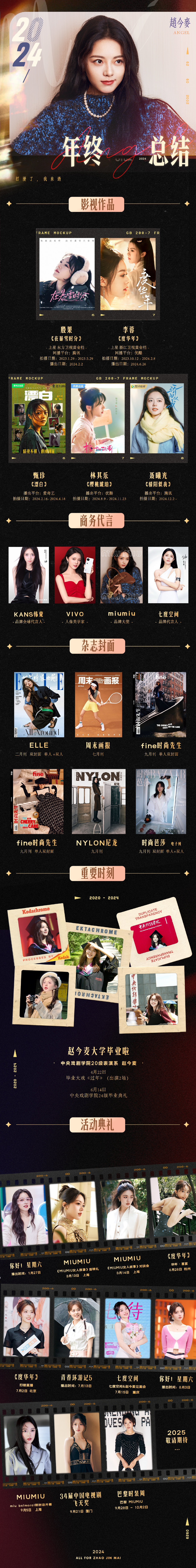 赵今麦年终总结 赵今麦年终总结来啦 