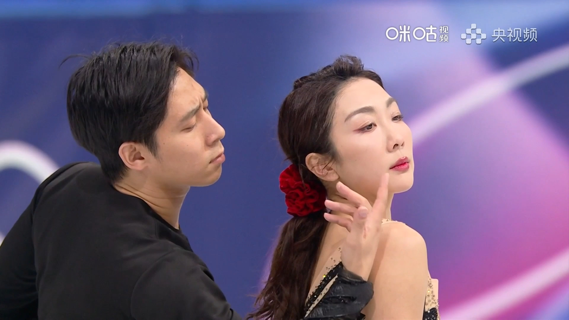 #隋文静韩聪短节目72.66分#⛸️米兰冬奥会花样滑冰双人滑短节目，中国组合/第