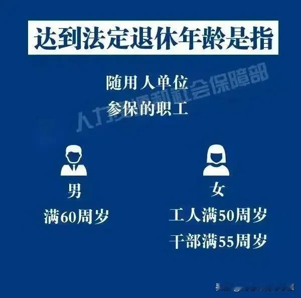 我有点不懂，法定退休年龄，何时改呢？
查了一下，都很久了！

最早定于1978年