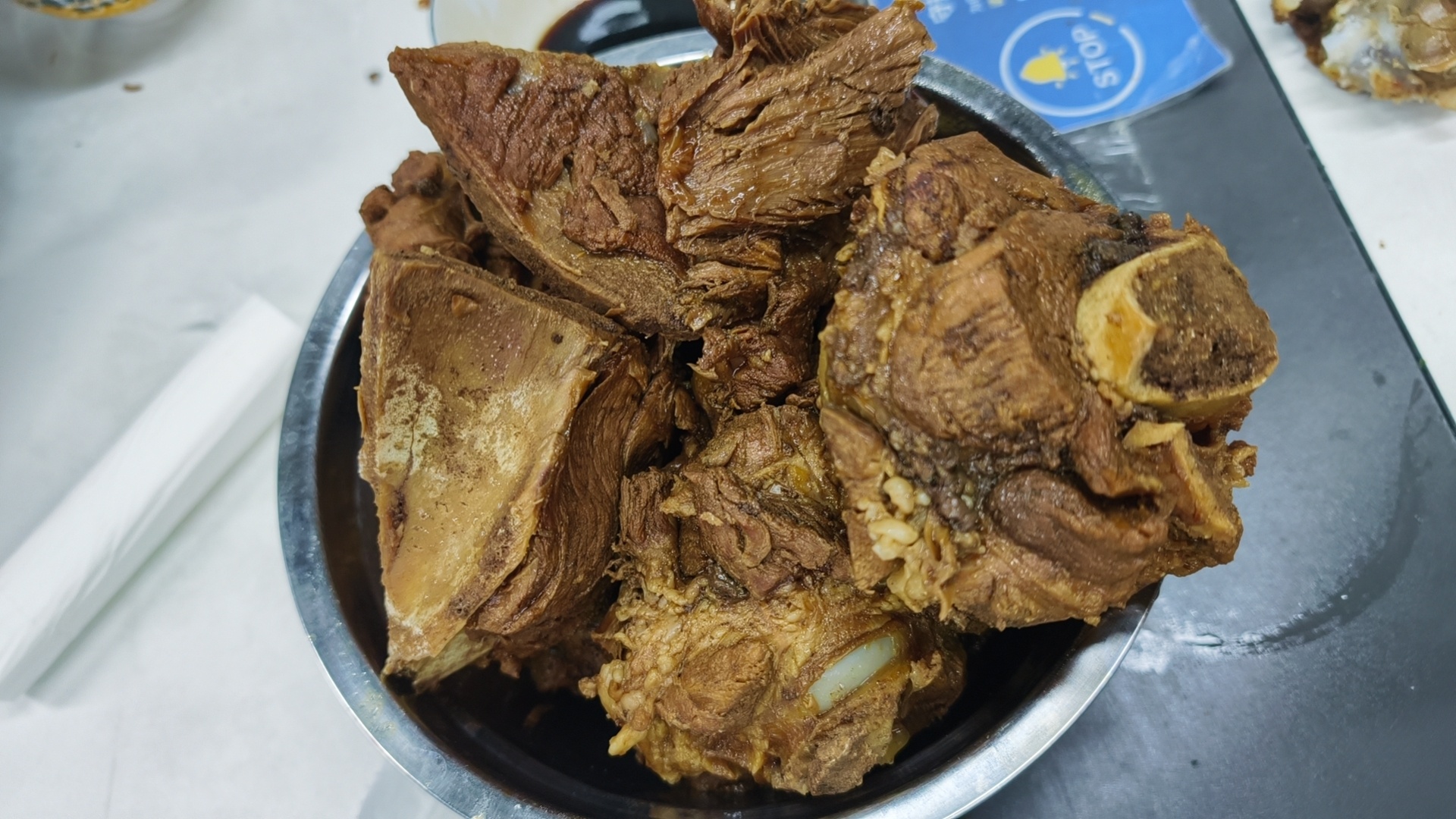 中午吃这个  我自己炖的都不用吃主食了 