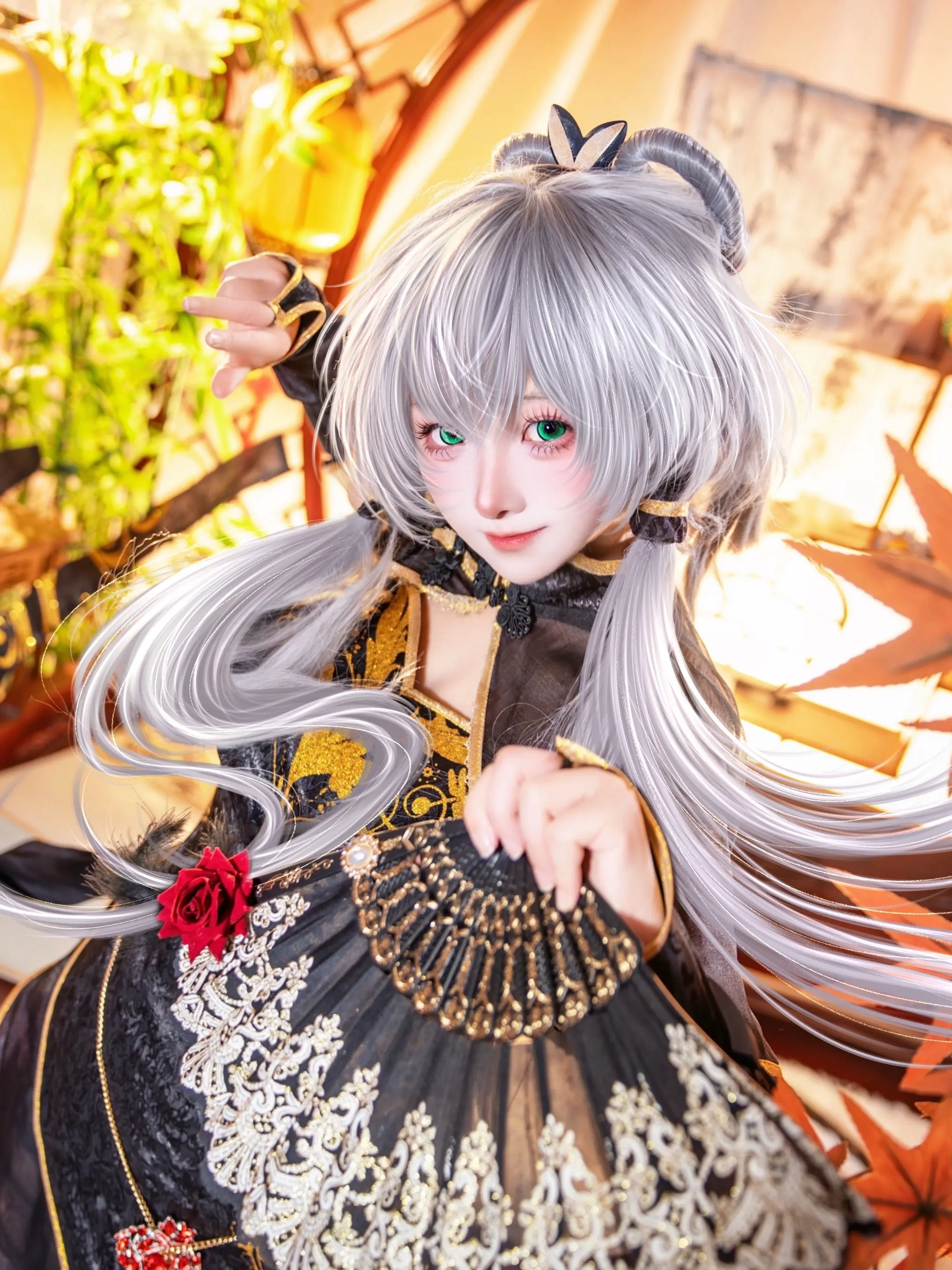 古早金丝雀的权威·洛天依。📷：  赛博头发：阿咩儿子