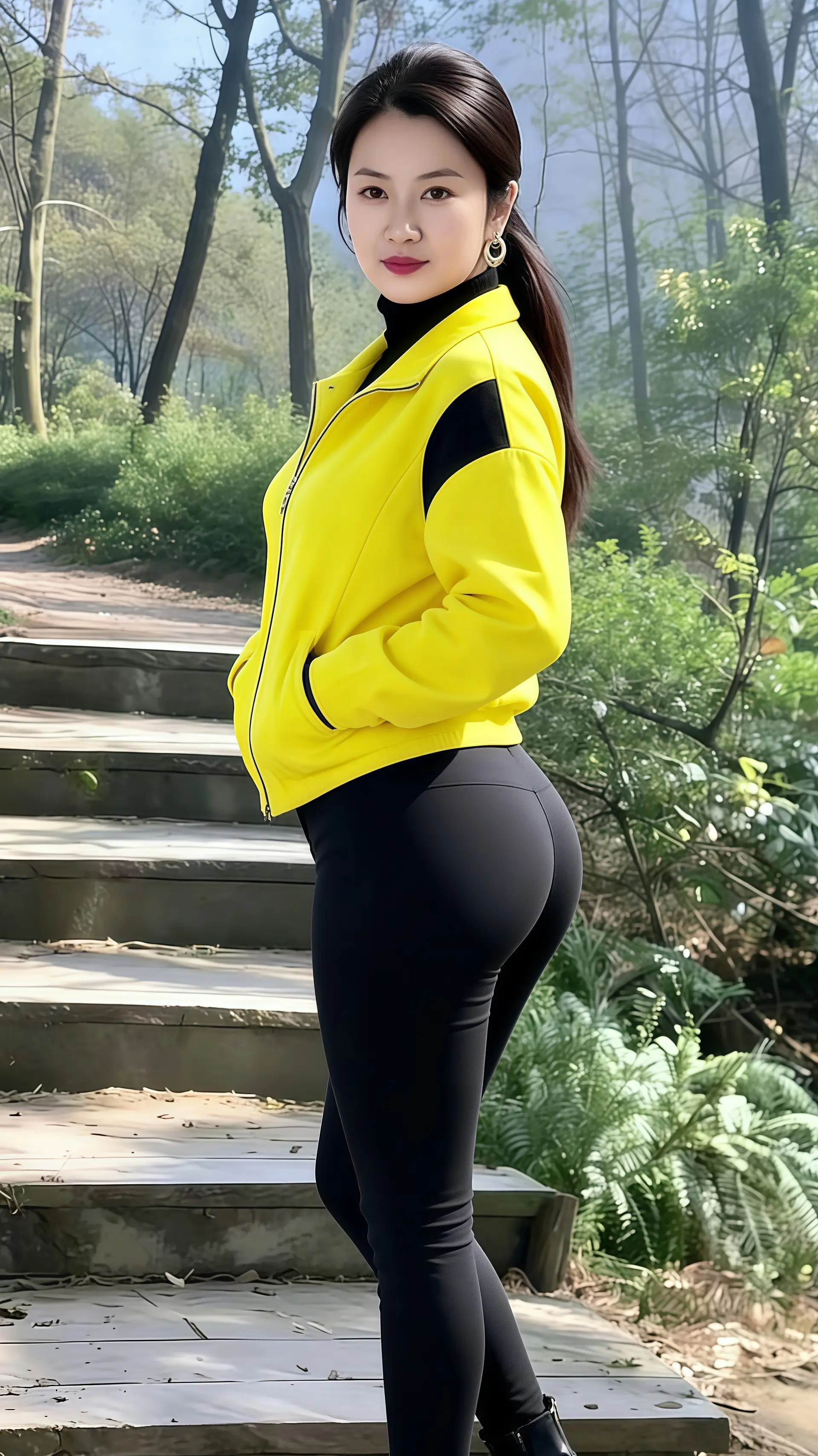 紧身牛仔裤 健身穿搭 早春穿搭 春日图文伙伴计划 随性穿搭