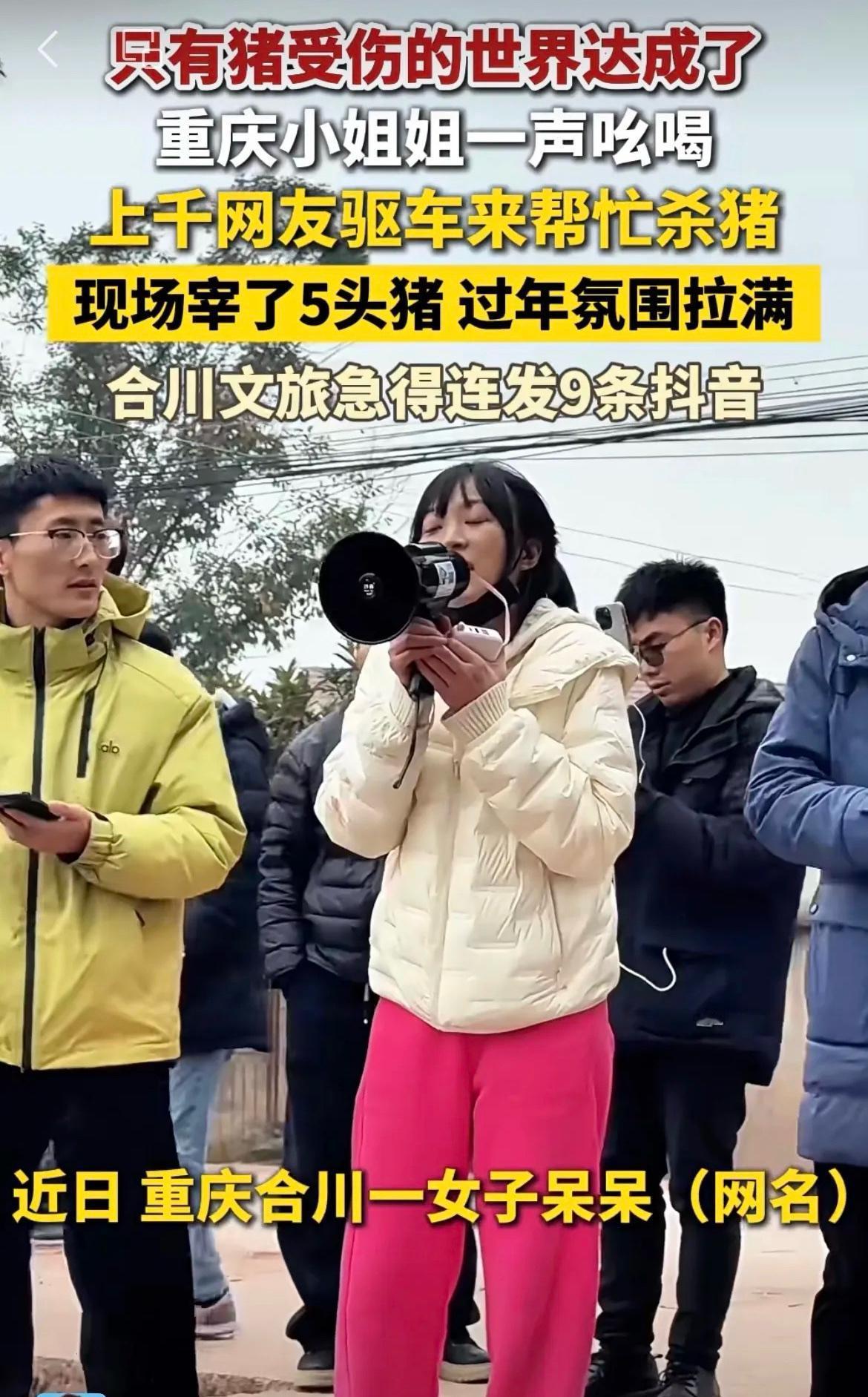 📢 开幕雷击！重庆妹子网上求助按猪，竟引发200万人围观，结局太魔幻！🔥
