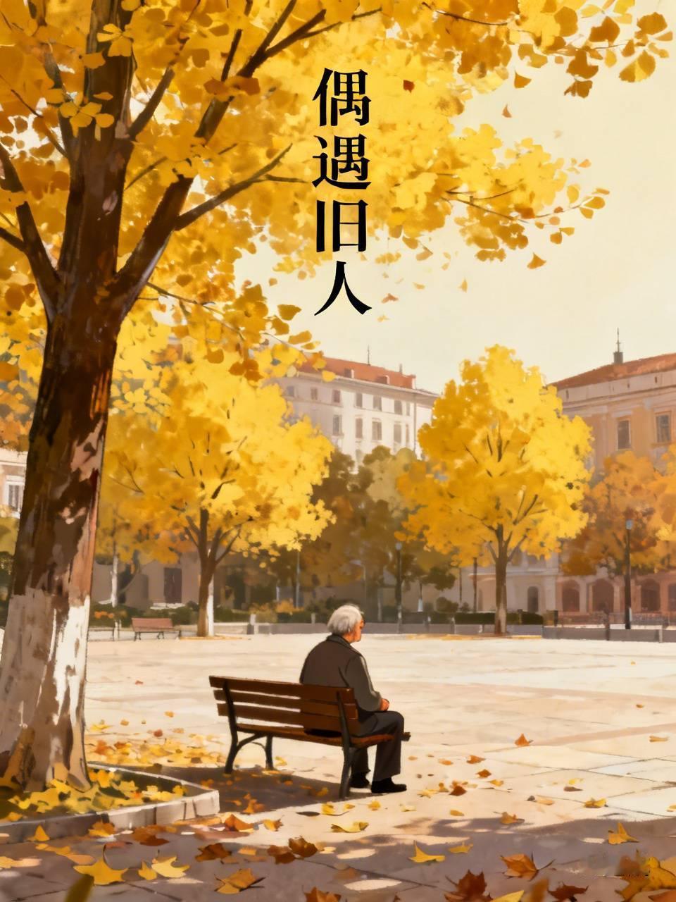 午后，趁着天高气爽的秋日好时节，我缓步踱到广场上闲逛，正巧撞见了当年在老家街坊四