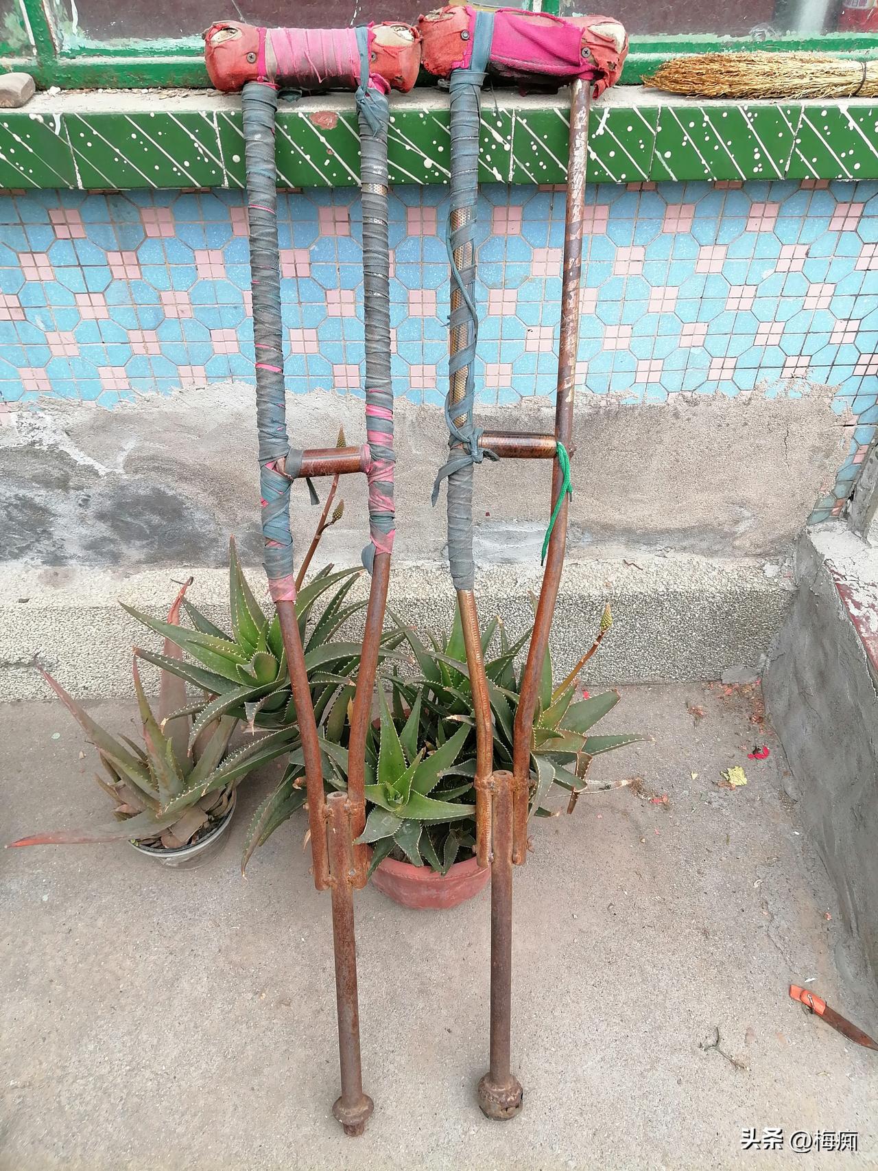 晚饭后，我拄起重达九斤的双拐，开始了一天一次的体能锻练，膝关节置换后，不敢剧烈运