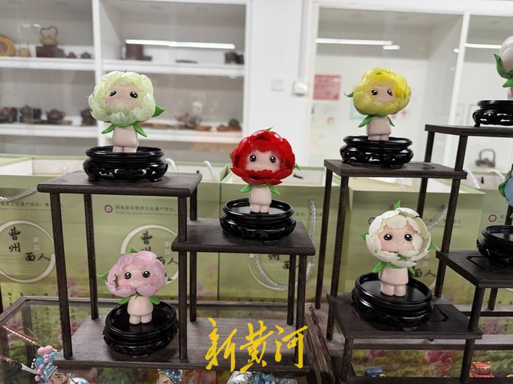 探访曹州面人传习所：面团变“仙子”，代代传承用手艺为牡丹节添彩！4月的菏泽，牡丹