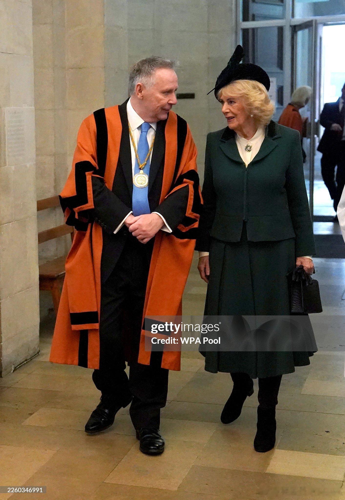 卡米拉王后 【news】卡米拉王后出席了纪念圣布莱德公会皇家确认 650 周年的