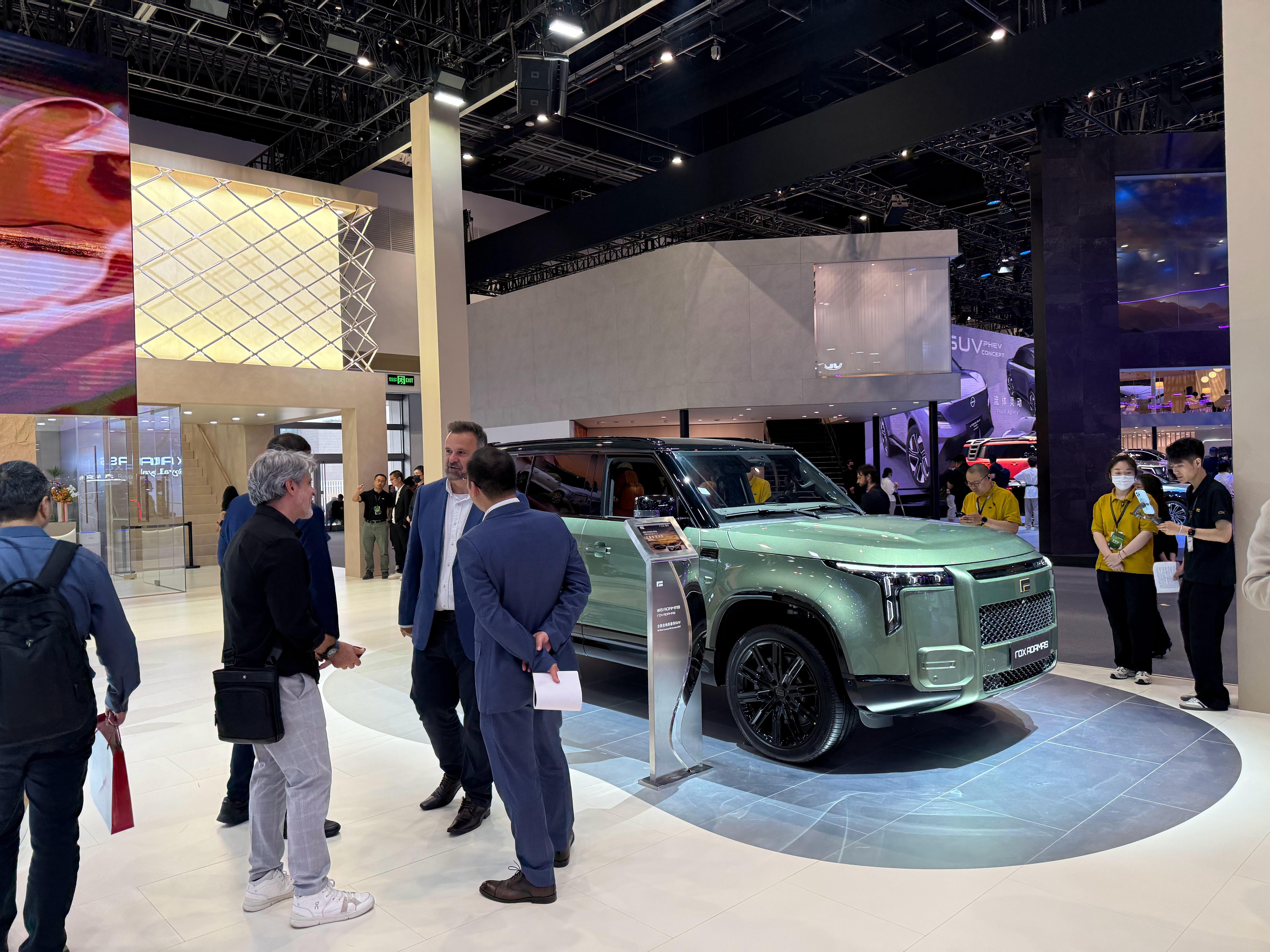每届车展，都要来老朋友极石这逛逛越来越好了2026北京车展极石