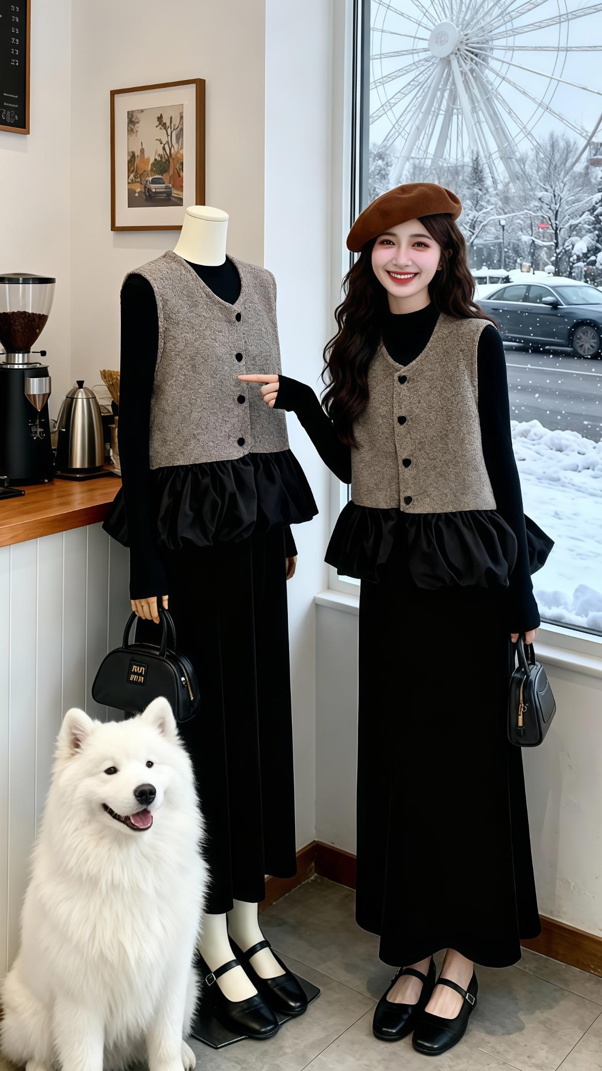 小个子穿搭 气质女神穿搭 精致穿搭 女神范 温柔穿搭