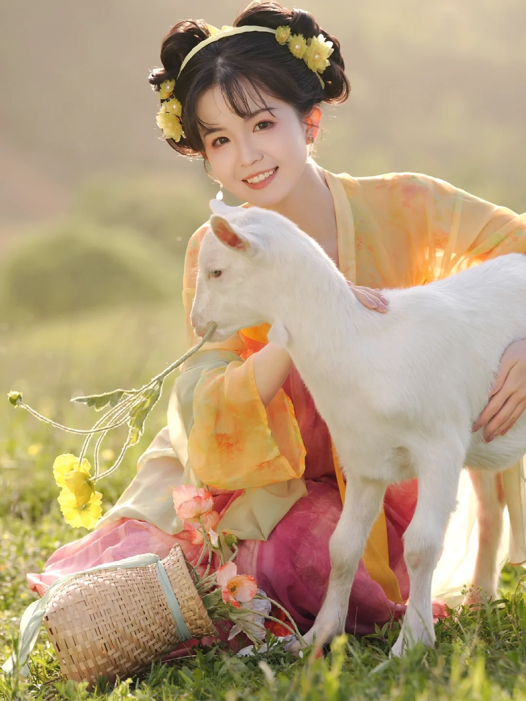 不得了啦，羊吃我道具啦｜西安约拍