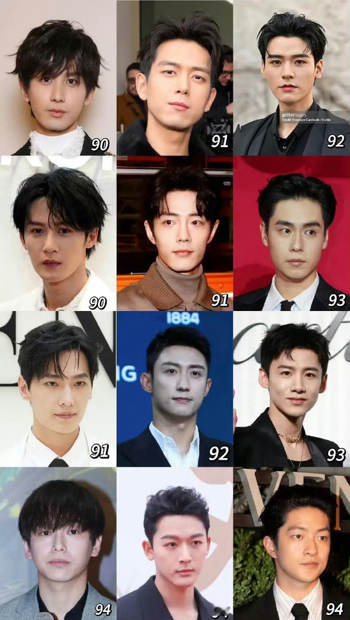 90生颜值一览，帅的人真的很帅 ​​​