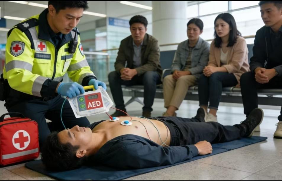 不怕一万，只怕万一，单位配备的AED(自动除颤器）救了员工一条命。1月5日下午，