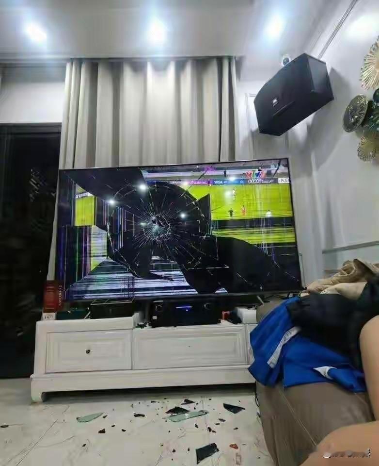 计划有变、中国足球要夺冠！

U23亚洲杯半决赛中国队完胜越南队后，一越南球迷砸