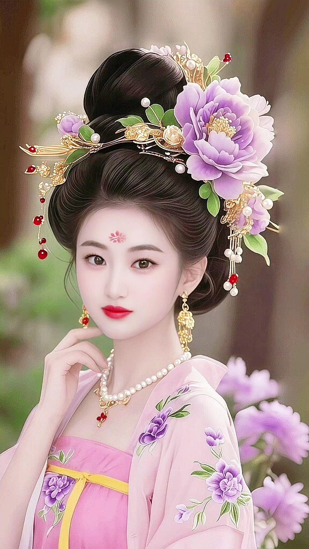 国风古韵 古典美 古风妆容有多美 汉服 汉服之美在华夏