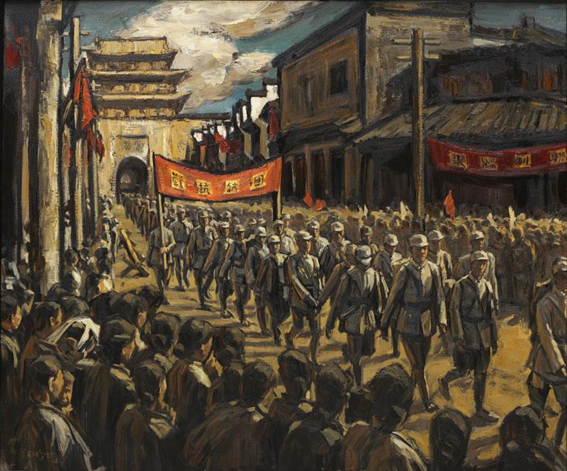 画师之子投黄埔，身中七弹殉国，张治中亲自抄了他的诗



1932 年 3 月 