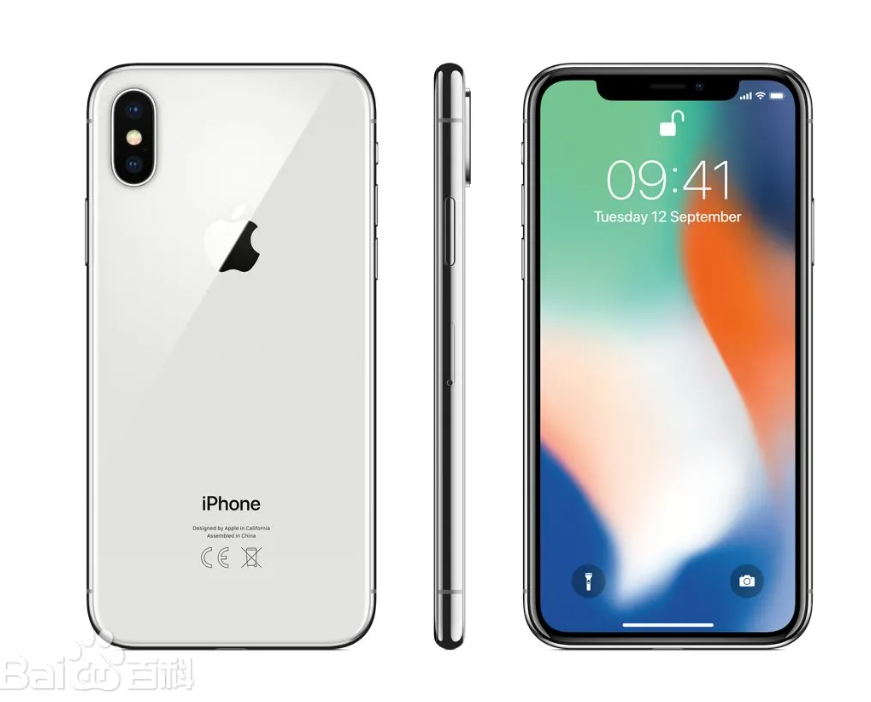 iPhone十周年的时候出了iPhone X首次在 iPhone 上用 OLED