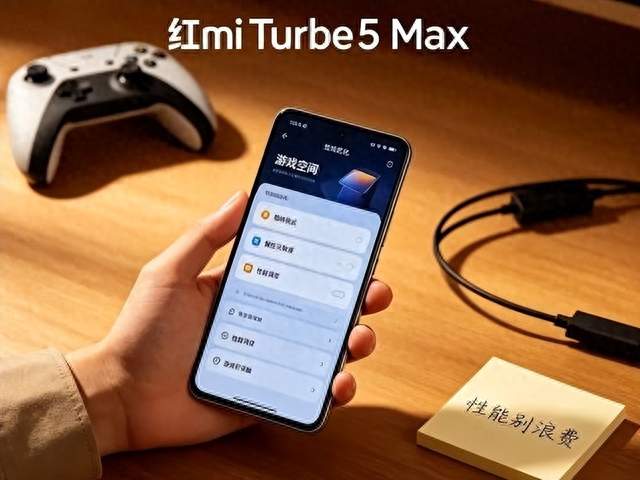 红米Turbo5 Max买回来只打游戏，九千毫安大电池白瞎了一半