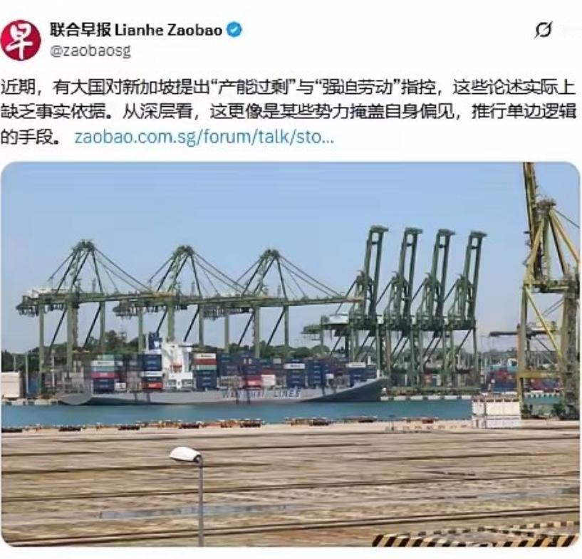 新加坡还是逃不掉的，现在没人帮新加坡说话的了。

最近这阵子，国际职场上的风向变