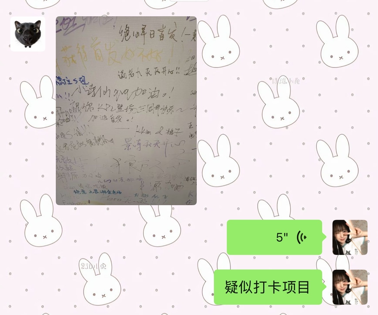 爱打卡的不要错过我的墨宝 