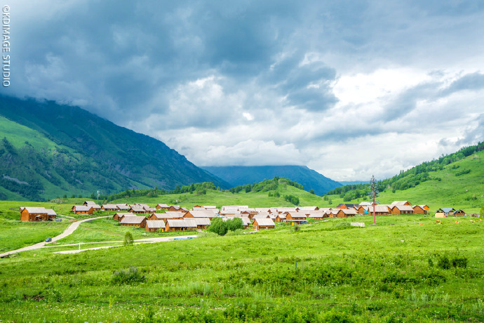 新疆的色彩，如同大自然的调色盘，每一抹都让人沉醉。你见过喀纳斯湖畔的绿吗？那郁郁